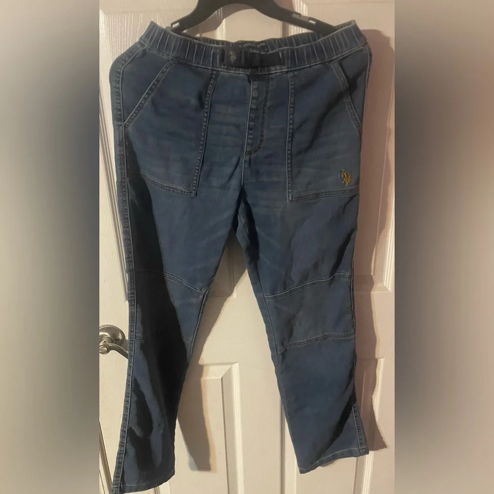 Boy’s Bundle of US Polo Association Blue Shorts‎ and Jeans! Size XXL (18)